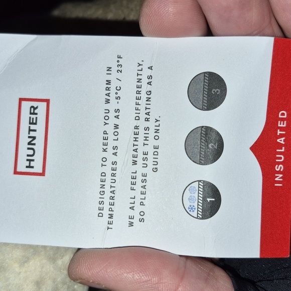 Hunter Black and Cream Cozy Clogs - Picture 6 of 7